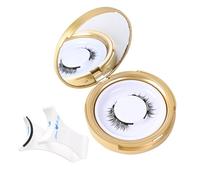 Pestañas Magnéticas con Aplicador | Maquillaje Sin Pegamento Juego de Pestañas - Postizas Diarias,Para Mujeres Uso Diario Fiesta Reunión Salón de Maquillaje Fotografía