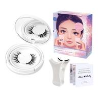 Pestañas magnéticas con aplicador,pestañas magnéticas reutilizables fáciles de usar y eliminar,pestañas magnéticas naturales,pestañas impermeables impermeables y pestañas de aspecto natural magnéticos