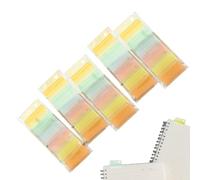 Pestañas para libros, marcadores de índice de notas de clip push-pull, marcadores de libros escolares, para estudiantes, profesores, libros de texto, documentos, cuadernos, diarios, oficina, escuela