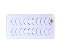 Pestañas Postizas de Color Blanco 3d Densas, 10 Pares, Fibra Artificial | Fiesta y Sesión Fotográfica, Efecto Vívido, Diseño Decorativo, Formato Práctico