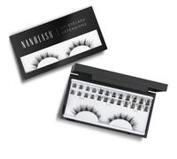 Pestañas Postizas en Racimos para Aplicar en Casa Nanolash 36 Piezas - Pestañas en Racimo DIY, Racimos para Autoaplicación