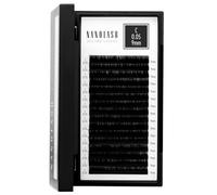 Pestañas postizas para extensión Nanolash - extensiones de pestañas de volumen, pestañas para extensión profesional (0.05 C, 9mm)