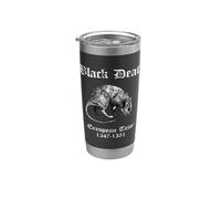 Peste Negra - Tour Europeo 1347-1351 Vaso térmico de acero inoxidable de doble pared