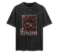 Pestilence Malleus Maleficarum Death Metal Asphyx Black T-Shirt Printed tee Graphic Top For Men Unisex Shirt M