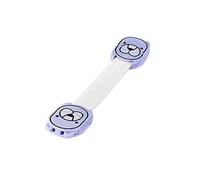 Pestillo adhesivo protector para bebé, capacidad de coordinación manual, fácil de quitar, buena adherencia, correa de seguridad para niños, control de equilibrio de 2 piezas (azul)