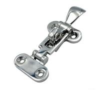 Pestillo antisonajero de acero inoxidable 316 - Abrazadera de sujeción bloqueable para yates marinos RV escotillas resistente a los golpes formato silencioso 115 x 40 mm