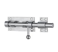 Pestillo de acero inoxidable 304 de 6.3 pulgadas, diseño de protección de doble capa que protege la seguridad y la privacidad, cerradura de puerta corredera montada en superficie para dormitorios