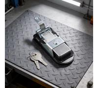 Pestillo de bloqueo de compresión diseñado para caja de herramientas, aplicaciones de remolque, construcción de material de aleación de zinc