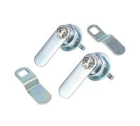 Pestillo de bloqueo de leva de desplazamiento operado por el pulgar para RV, juego de 2 piezas, solución segura de aleación de zinc para almacenamiento (5/8 pulgadas)