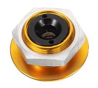 Pestillo de Botón Pulsador para Capó del Coche, 30mm, Dorado | Aleación de Aluminio, Instalación Segura y Acceso Cómodo, para Modificación de Vehículo, Estilo Llamativo