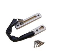 Pestillo de cadena puerta del hotel acero inoxidable, cerradura seguridad, herramientas limitadoras, Hardware for casa, 1/2/3 Uds para Puerta Interior(Silver,3 PCS)
