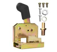 Pestillo de cerradura de puerta de tractor,Conjunto de manija de puerta de tractor | Cerradura de manija de puerta resistente,Piezas de repuesto de herrajes para puertas de metal con tornillos, manija