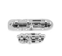 Pestillo de cerradura de ventana for puerta de barco, de acero inoxidable, de 60 mm y 110 mm, con cierre de perno de barril deslizante, 1 unidad(110mm)