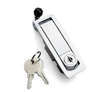Pestillo de compresión de aleación de zinc cromado for gabinete, 1 unidad(With key)