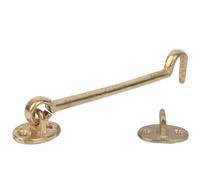 Pestillo De Gancho Para Puertas, Elegante Pestillo De Gancho Retro De Latón 17 x 3.1 cm, Fácil Instalación Para Puertas Ventanas Armarios Hogar Oficina