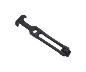 Pestillo de goma con mango en T - Pestillo de goma para capó, pestillos para radiador, cerradura para gabinete, cerraduras de seguridad multiusos flexibles para capó, muebles para el hogar, cocina, ve