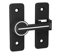 Pestillo de la cerradura de la puerta, cerradura del pestillo de la puerta, Cerradura de puerta de 90/180 grados Pestillo de seguridad robusto, Cerradura reforzada anti-robo Home Defender, resistente