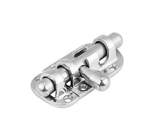 Pestillo de la cerradura de la puerta del barco, acero inoxidable Pestillo de la cerradura de la ventana de la puerta del barco marino Cierre de perno de barril deslizante(60mm)