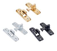 Pestillo De La Puerta 90/180 Degree Flip Door Lock Slid Barn Bolts Home Security Sliding Doors Latch Small Gate(Mix color-3pcs)