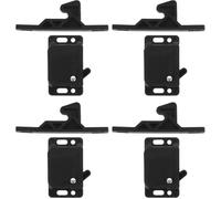 pestillo de la puerta del gabinete, Pestillo de puerta, cerradura corredera, pestillo montaje lateral 10 piezas, muebles, tirador gabinete, hardware