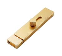 Pestillo De La Puerta Door Bolt Punch-free Latch Punch Buckle Ecurity Lock(Gold 150mm)