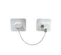Pestillo De La Puerta Limit Lock Sliding Door No Need To Punch Holes Locks Locker Kitchen Storages(White 1PC)