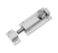Pestillo De La Puerta Stainless Steel Bolt Latch Slide Door Lock With Mounting Screws Fence(Gold 4 inches)