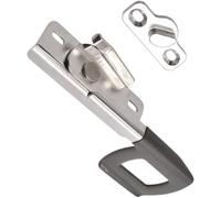 Pestillo de manija de cámara fría de acero inoxidable 304, manija de puerta de refrigerador congelador, cerradura de puerta mecánica for caminar en caja sellada, 1 pieza