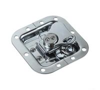 Pestillo de mariposa empotrado de metal 1 unid para caja de viaje de vuelo, caja de micrófono, caja de herramientas de aluminio, caja de madera para equipos fotográficos