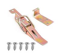 Pestillo de palanca, pestillo abrazadera, cerrojo resistente, 1x 2x pestillos bronce metálico, captura, cierre hebilla con resorte(1pcs)