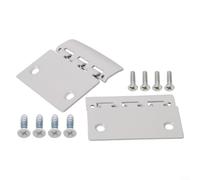 Pestillo de puerta abatible para Prime-Line U 9888, cerradura de privacidad reversible blanca con tornillo de seguridad para niños, cerradura de seguridad de puerta interior para puertas batientes