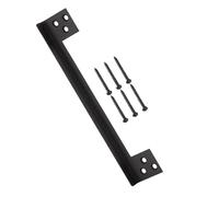 Pestillo de puerta acero inoxidable en forma L, placa protectora Invisible, Protector seguridad puertas, cubierta cerrojo refuerzo, 2 uds Para Puertas