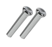 Pestillo de Puerta Compatible Con Buick 1971 1972 1973 1974 1975 1976 1977 1978 1979 1980-1988 1 Par De Accesorios Automóvil Perillas Cromadas Para Cerradura De Puerta Pasadores IN6728Z