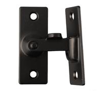 Pestillo de puerta de acero inoxidable 304, hebilla de ángulo recto de 90 grados, perno de bloqueo de puerta corrediza resistente a la corrosión, cerradura de gancho giratoria habitual izquierda