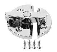 Pestillo de puerta de barco de acero inoxidable marino 316 Cierre de botón de giro redondo Cierre de pestillo giratorio para puerta de barco Armario Escotilla Accesorios de hardware marino