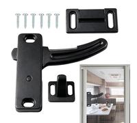 Pestillo de Puerta Mosquitera para | Piezas Resistente Y Antideslizante De Alta Durabilidad | Kit de Bloqueo para Ventana de | Para Hogar, Interior, Exterior, Viajes Y