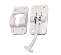 Pestillo de puerta RV estilo T para remolques de caravana y remolques de viaje de quinta rueda, repuesto de puerta abierta izquierda con material ABS