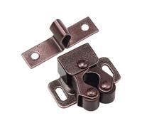 Pestillo de resorte para gabinete, cerradura de bola de metal para puerta, armario, cocina, dormitorio, puerta de armario, herramienta de montaje de accesorios de reparación del hogar, accesorios de