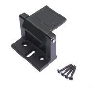 Pestillo de seguridad con carcasa de aleación de zinc e ingeniería de precisión para un compromiso consistente, para aplicaciones de puerta interior del hogar, oficina y hotel (negro)