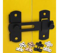 Pestillo de seguridad de acero inoxidable, complemento perfecto para tu configuración del hogar (S-bronce rojo)