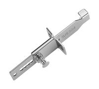 Pestillo de seguridad Travel Guard: construcción de aleación compacta, barrera de entrada de configuración rápida, resistente a manipulaciones, defensa de la habitación del hogar, estudiantes, huésped