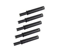 Pestillo Empuje para Abrir Puerta, Resorte Amortiguador Cerrado para Armario Sala de Estar, Hardware Gabinete- Negro