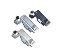 Pestillo industrial plano ajustable de aleación de zinc for caja de distribución, casilleros metálicos, 1 unidad(Chroming-Zinc alloy)