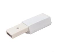 Pestillo magnético para gabinete con diseño invisible, mecanismo de empuje para abrir, aleación de zinc resistente para un uso fiable (blanco)