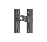 Pestillo para puerta corrediza de baño de aleación de zinc con un diseño luminoso único para mayor seguridad (gris 1)