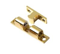 Pestillo para puerta de armario, Brass Double Roller Catch for Cabinet Doors Multicolor 40-60mm 2 Pcs(Copper-(60mm),1PC)