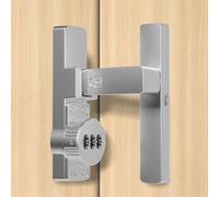 Pestillo Puerta Corredera, Cerrojo Puerta Corredera AleacióN De Zinc Hebilla En áNgulo Recto,Pestillo Puerta Con Tornillos Y Pegamento,Adecuado Para Cocina,BañO,Dormitorio (plata 90 grados)