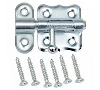 Pestillo puerta pestillo cerrojo para muebles cerrojo cajones 30 mm plata galvanizado