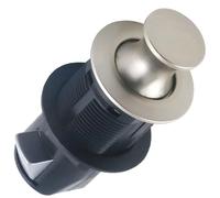 Pestillos de aleación de zinc para gabinete, redondos, empotrados, pulsadores para abrir armarios sin llave, para archivos, cajones, buzones, muebles