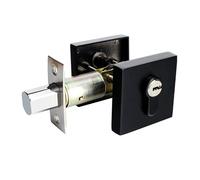 Pestillos de aleación de zinc para puerta delantera, seguro, a prueba de óxido, con llave, para casa, condominio, lugar de trabajo, entrada de aleación de zinc